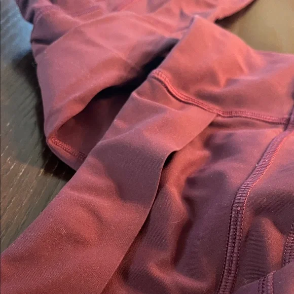 lululemon athletica Burgundy Leggings - Picture 4 of 7